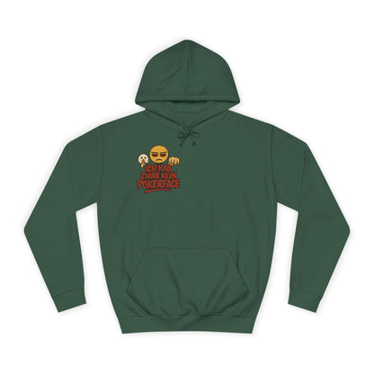 HoodnTee Hoodie | Pokerface? Shut-Up-Face! Hoodie 🤫🇩🇪