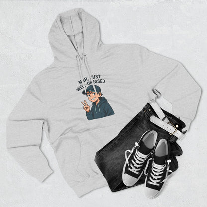 HoodnTee Hoodie | 'Mentally Stable?' Anime Boy Graphic Fleece Hoodie ✌️