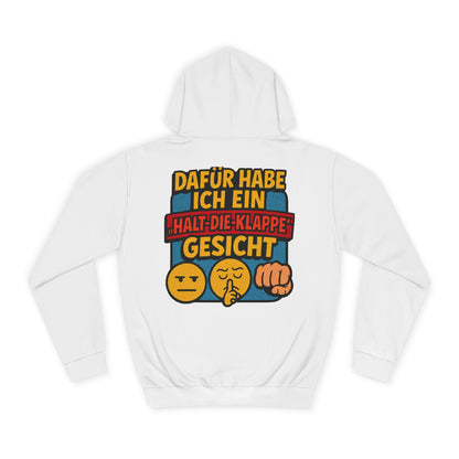 HoodnTee Hoodie | Pokerface? Shut-Up-Face! Hoodie 🤫🇩🇪