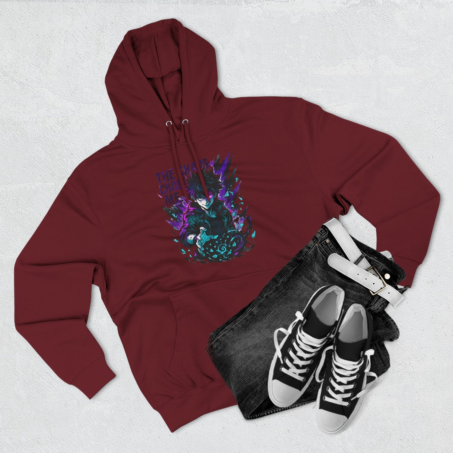 HoodnTee Hoodie | Chaos Combo Hoodie 🌀 — The Chaos Chose Me