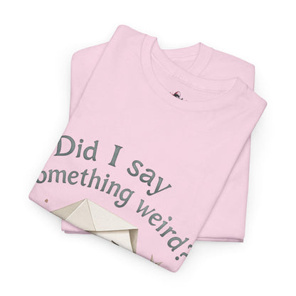 HoodnTee Shirt | Overthink Combo Tee 🧠 — I’m Fine” Dual-Sided