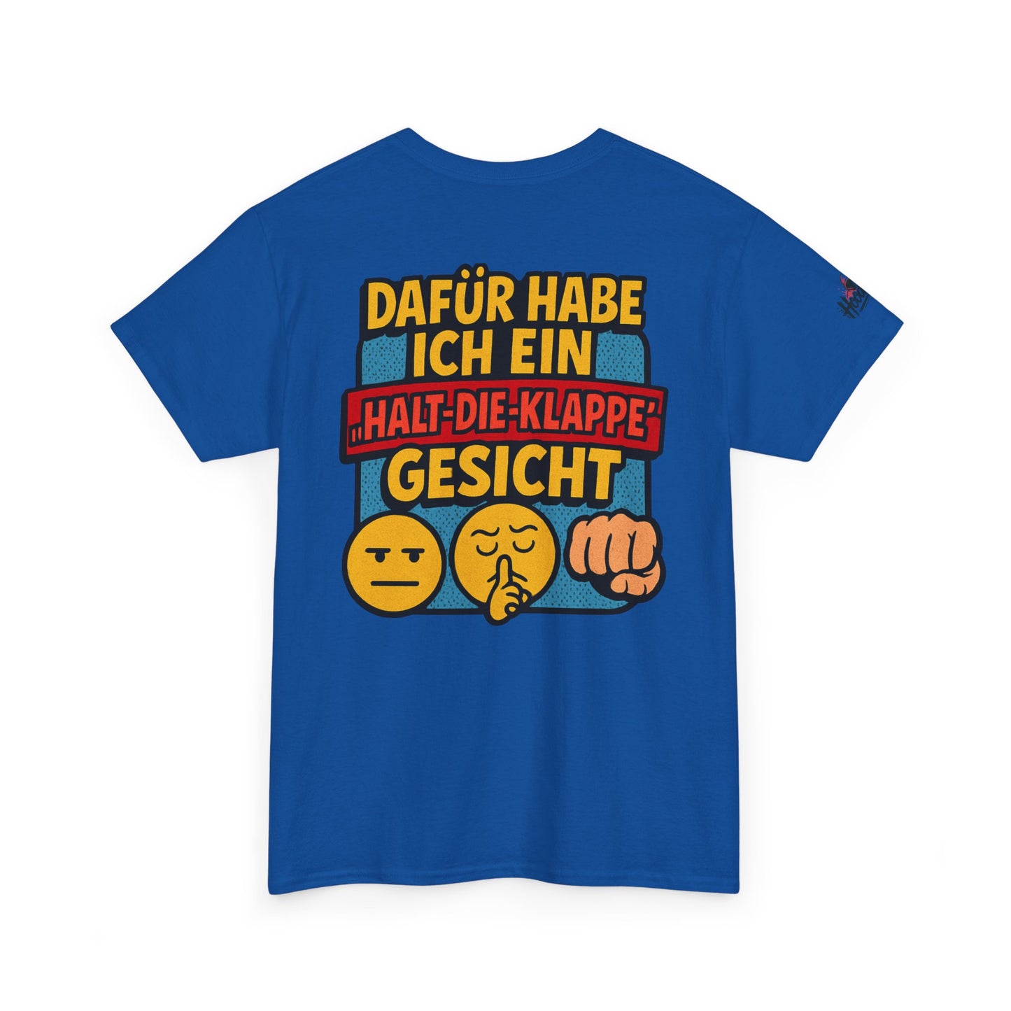 HoodnTee Shirt | Pokerface? Shut-Up-Face! Tee 🤫🇩🇪