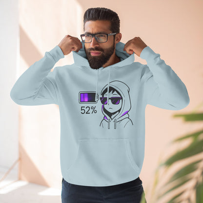 HoodnTee Hoodie | Battery Low Anime Hoodie 🔋😫