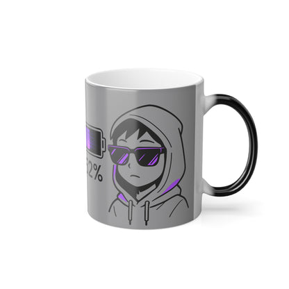 HoodnTee Mug | Anime Battery Mood Morphing Mug 🔋☕