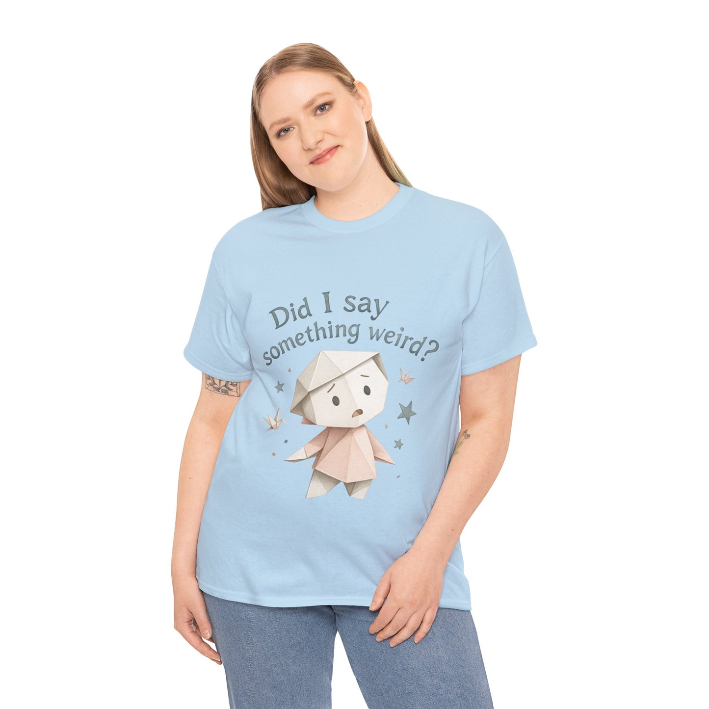 HoodnTee Shirt | Overthink Combo Tee 🧠 — I’m Fine” Dual-Sided