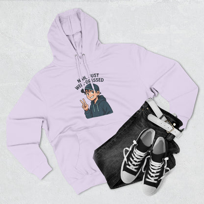 HoodnTee Hoodie | 'Mentally Stable?' Anime Boy Graphic Fleece Hoodie ✌️