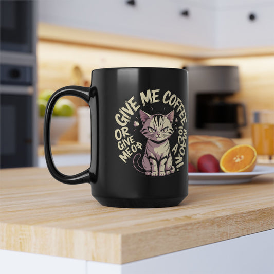 HoodnTee Mug — Cute Calico Kitten Ceramic Tea Cup