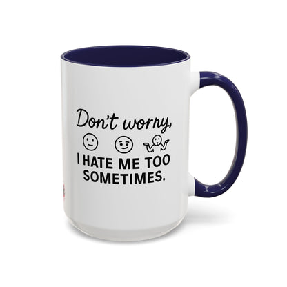 HoodnTee Mug | I Hate Me Too Accent Mug 🖤☕