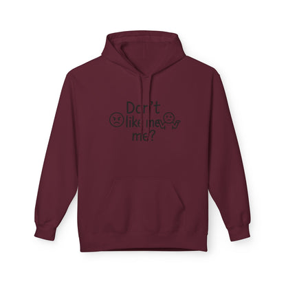 HoodnTee Hoodie | Don't Like Me? I Hate Me Too Sometimes Hoodie 🤷‍♀️🖤