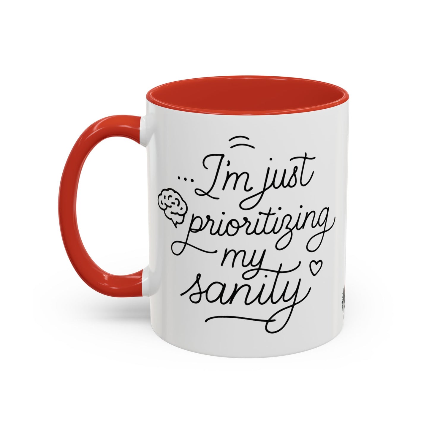 HoodnTee Mug | Prioritizing My Sanity Coffee Mug 🧠☕
