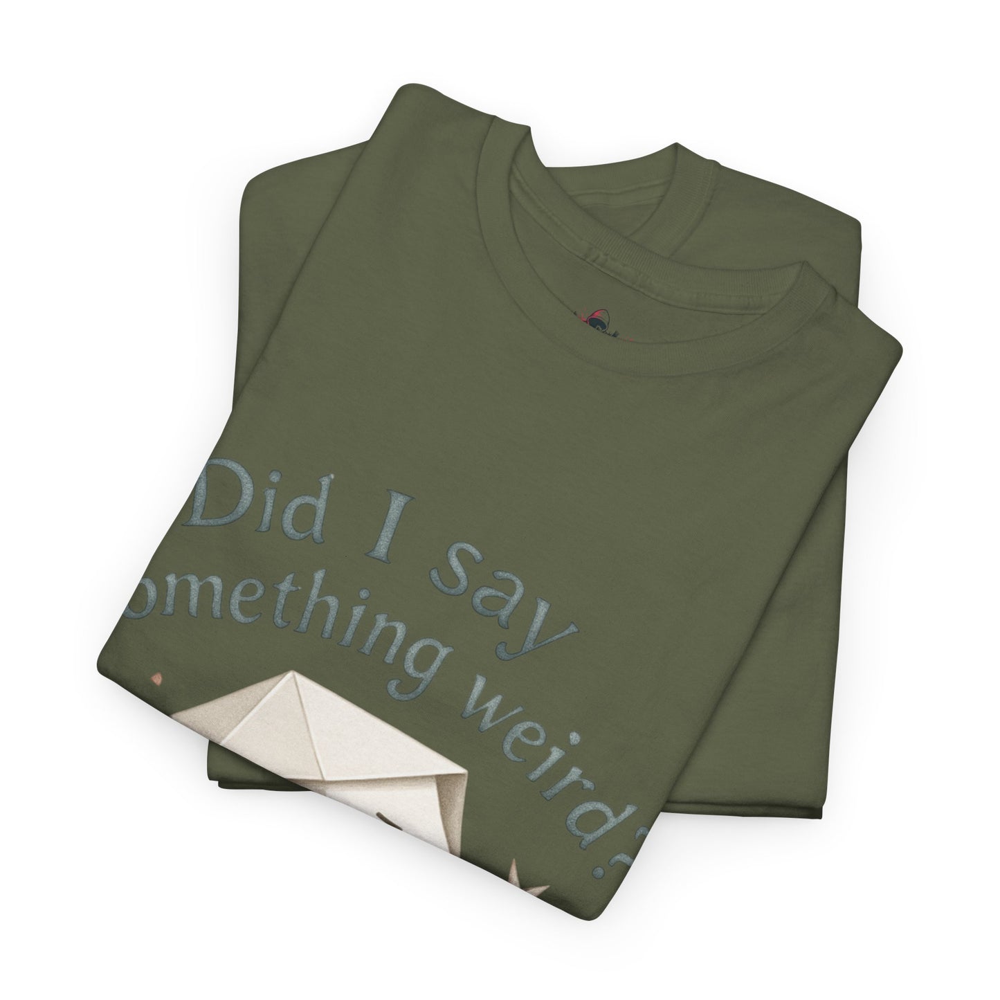 HoodnTee Shirt | Overthink Combo Tee 🧠 — I’m Fine” Dual-Sided