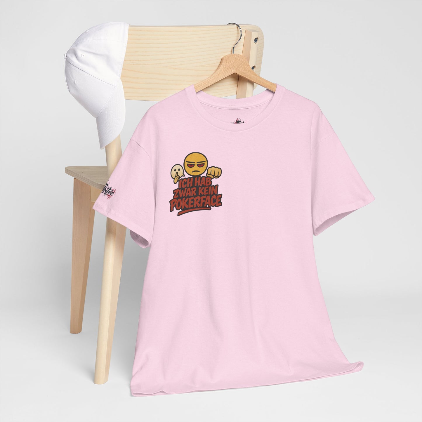 HoodnTee Shirt | Pokerface? Shut-Up-Face! Tee 🤫🇩🇪