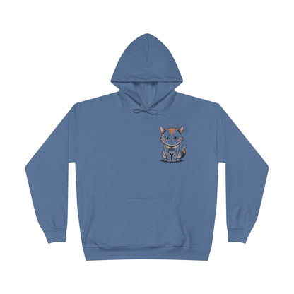 HoodnTee Hoodie - Funny Cat Coffee Hoodie – “Give Me Coffee or Give Me a Reason”