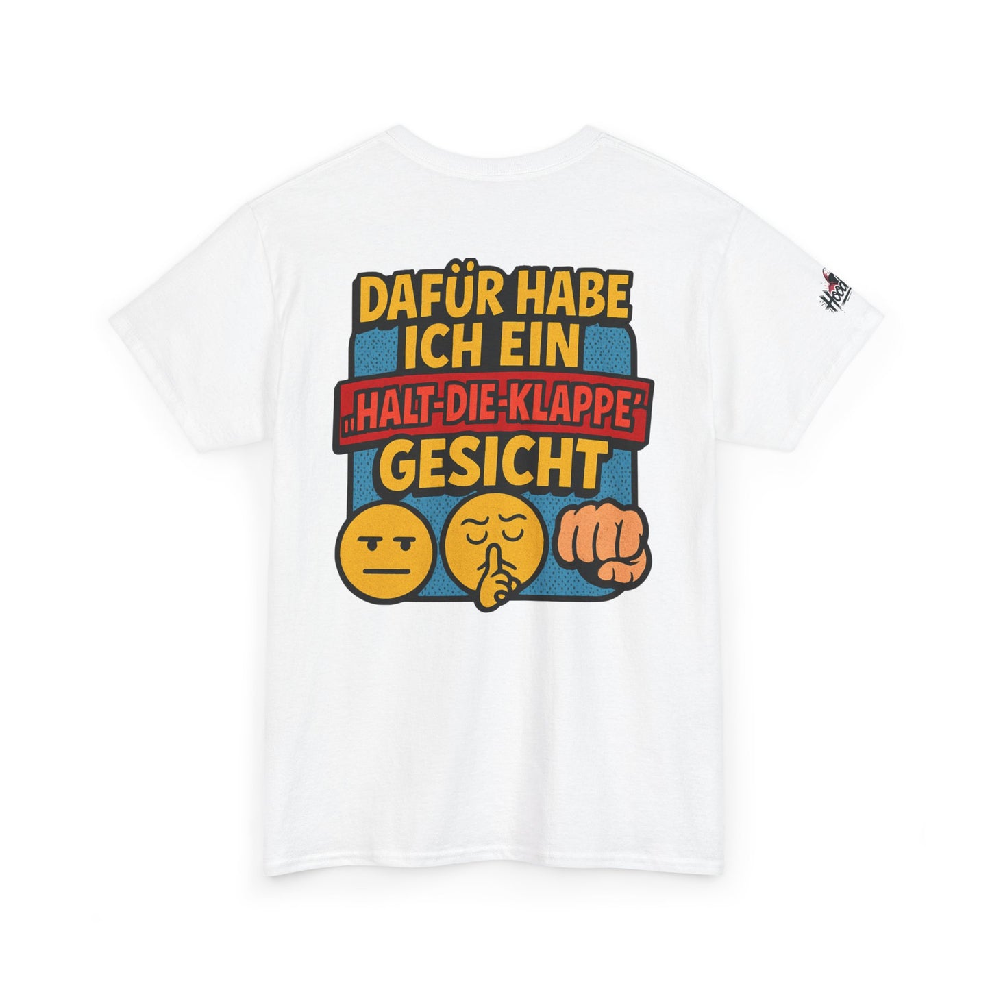 HoodnTee Shirt | Pokerface? Shut-Up-Face! Tee 🤫🇩🇪