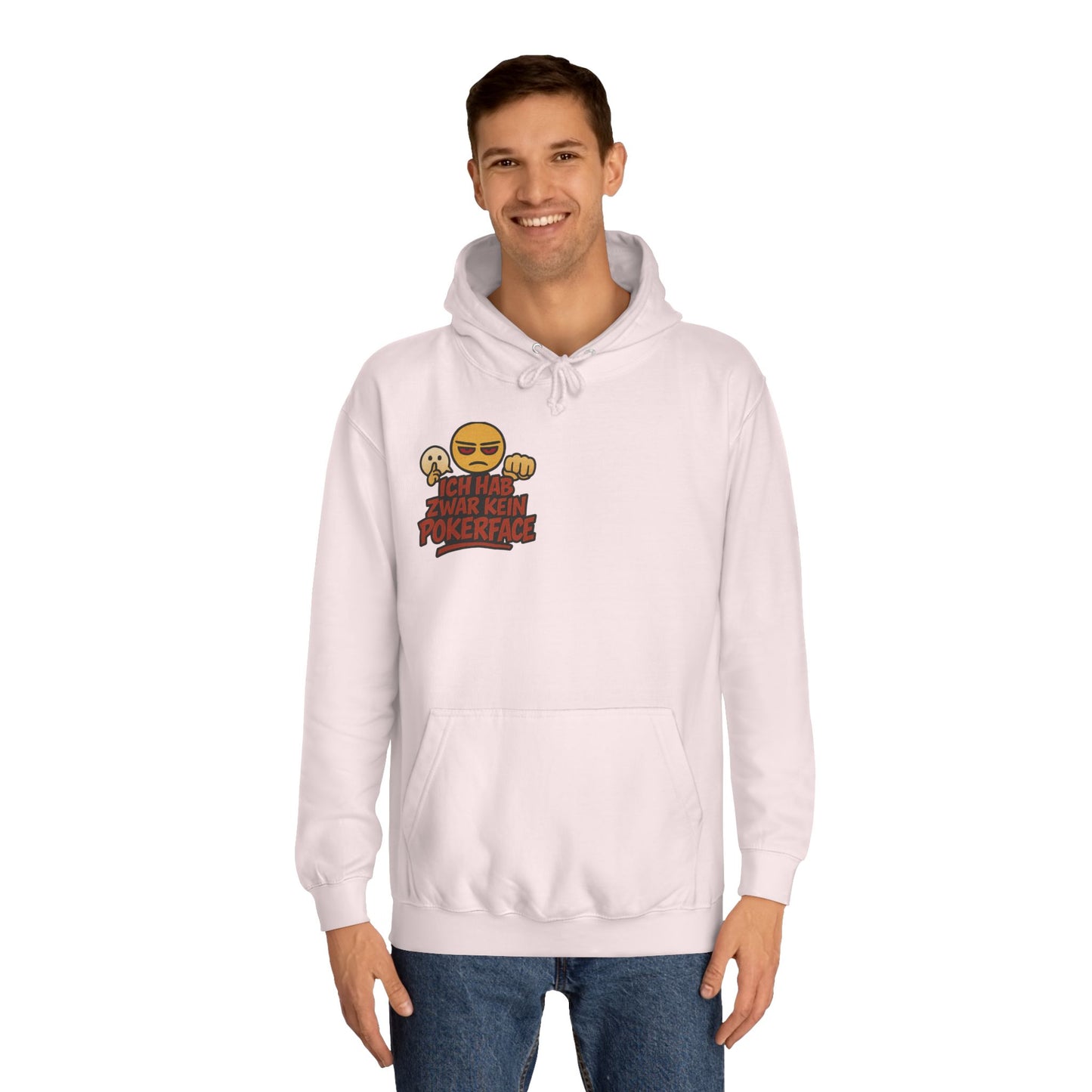 HoodnTee Hoodie | Pokerface? Shut-Up-Face! Hoodie 🤫🇩🇪