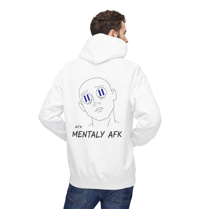 Mentally AFK Hoodie | Minimalist Anime Line Art Hoodie – HoodnTee