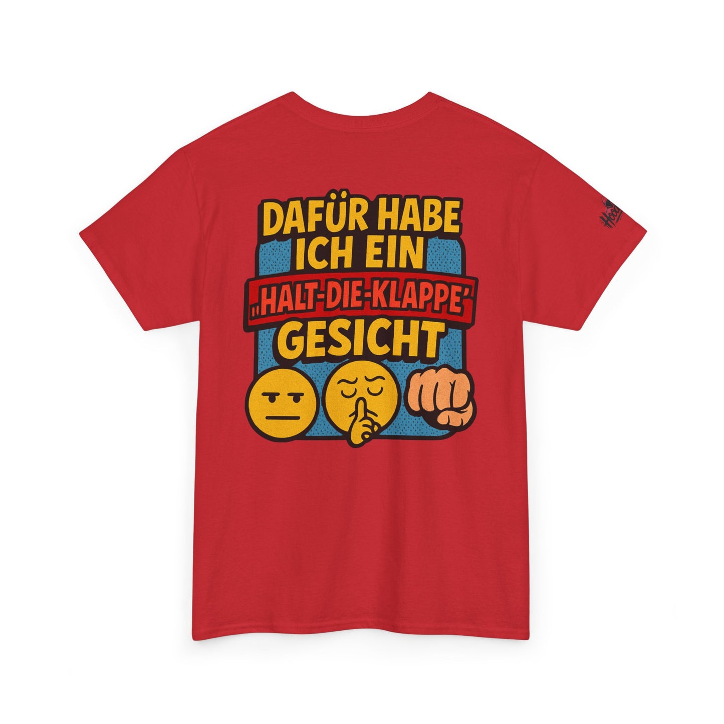 HoodnTee Shirt | Pokerface? Shut-Up-Face! Tee 🤫🇩🇪