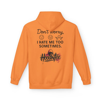 HoodnTee Hoodie | Don't Like Me? I Hate Me Too Sometimes Hoodie 🤷‍♀️🖤