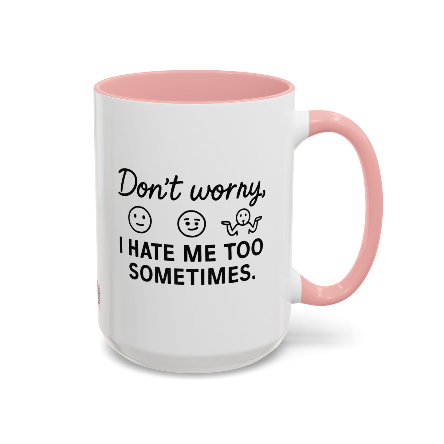 HoodnTee Mug | I Hate Me Too Accent Mug 🖤☕