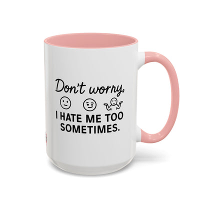 HoodnTee Mug | I Hate Me Too Accent Mug 🖤☕