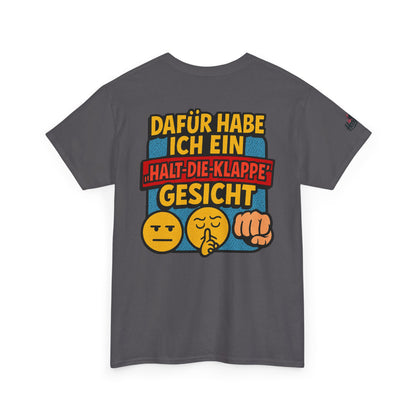HoodnTee Shirt | Pokerface? Shut-Up-Face! Tee 🤫🇩🇪