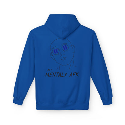 Mentally AFK Hoodie | Minimalist Anime Line Art Hoodie – HoodnTee
